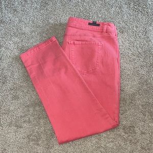 Lauren Conrad Coral ankle pant